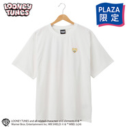 ルーニー・テューンズ Tシャツ カラフルバックロゴ オフホワイト