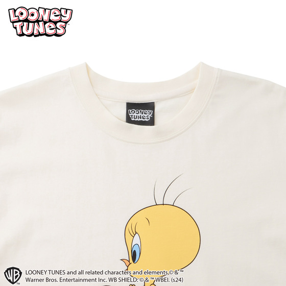 ルーニー・テューンズ Tシャツ TWEETY バニラホワイト | PLAZA ONLINE 