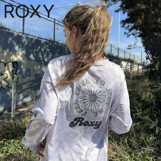 ROXY ロキシー FEEL FREE ロングスリーブ ラッシュガード Tシャツ