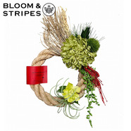 【指定日発送】BLOOM&STRIPES 正月飾り 12COLORS レッド