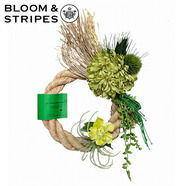 【指定日発送】BLOOM&STRIPES 正月飾り 12COLORS グリーン