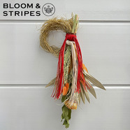 【指定日発送】BLOOM&STRIPES 正月飾り スワッグ