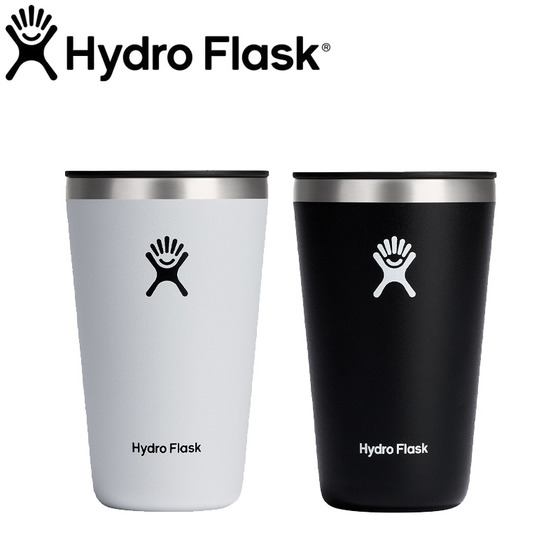 Hydro Flask ハイドロフラスク オール ラウンド タンブラー 16oz ホワイト・ブラック