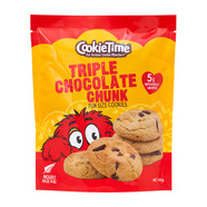 Cookie Time トリプルチョコレートチャンク クッキーバッグ　5個入り