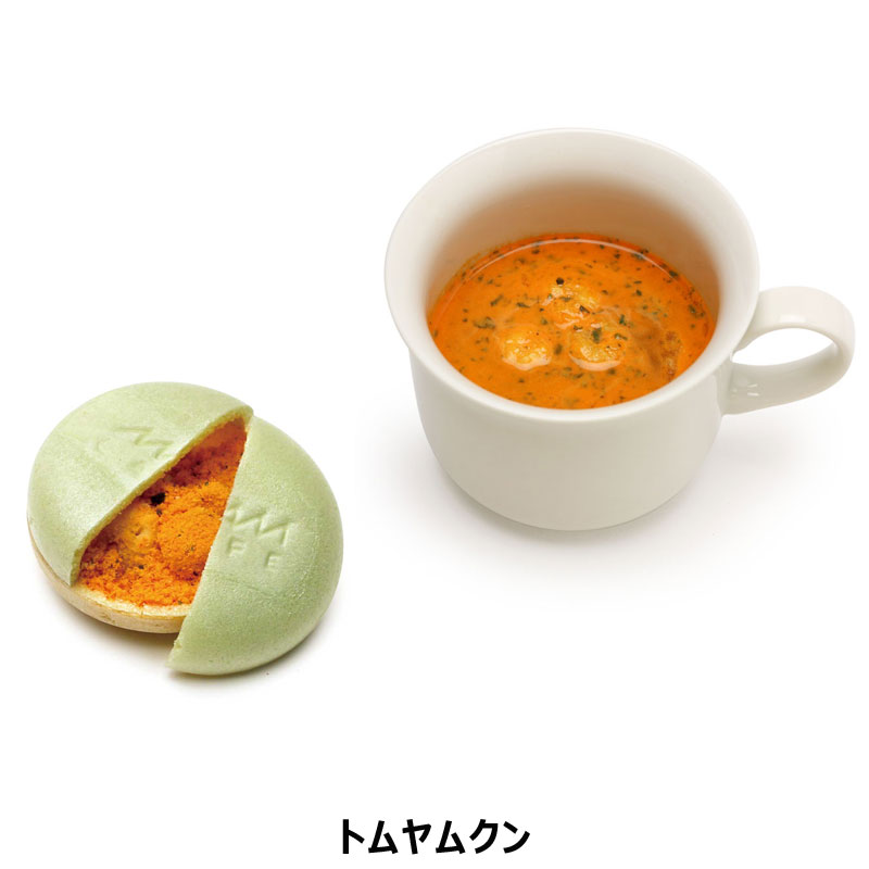 MAM CAFE スープ最中 MAM SOUP-SET 04 6個入り(トムヤムクン/ボルシチ/ブイヤベース/フカヒレスタイル