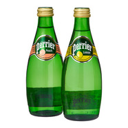 Perrier ペリエ 瓶 330ml (ピーチ・レモン)
