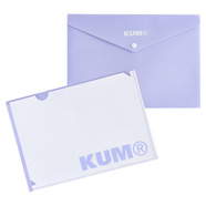 KUM ポケット付きファイル A4 ホワイト