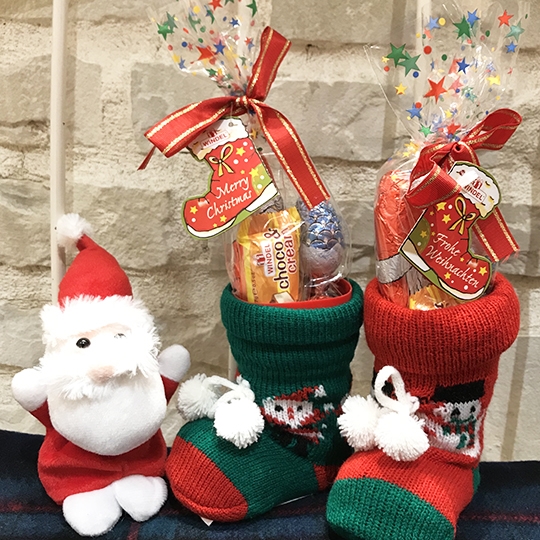 クリスマス定番のお菓子 Windelのストッキングブーツ アトレ吉祥寺