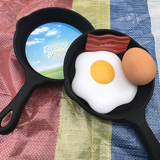 目玉焼きが宙を舞う Eggciting Breakfast でアウトドアを盛り上げよう 玉川高島屋s C店 Store Blog Plaza プラザ