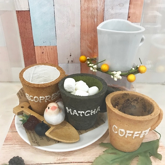 クッキーでできた食べられるカップ Ecopresso ららぽーと横浜店 Store Blog Plaza プラザ