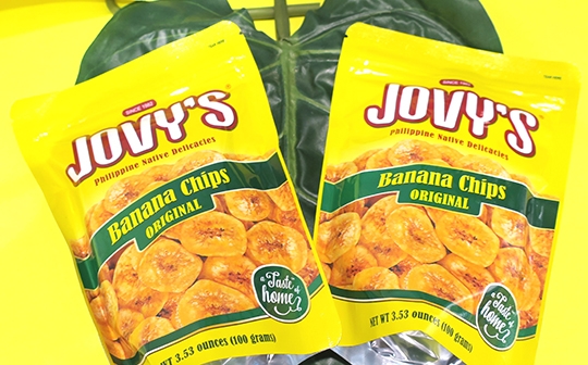 Jovy's Banana Chips 8袋