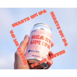 PLAZAオリジナル「HEARTS UP！IPA」4/5(金)新発売！赤坂サカスの桜を愛でながら、おいしいクラフトビールを楽しみませんか。