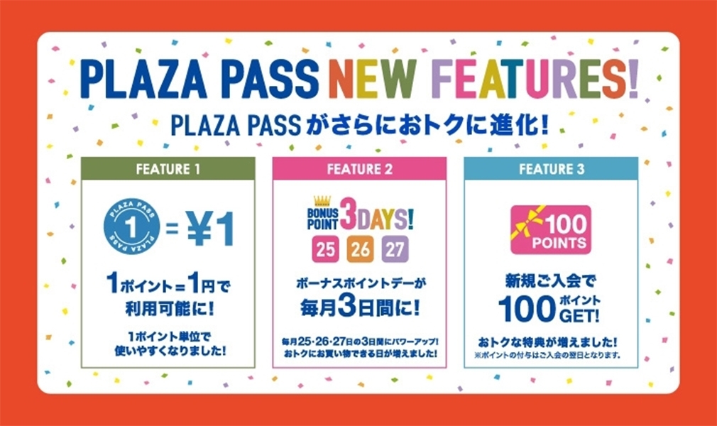 PLAZA PASS NEW FEATURES!
