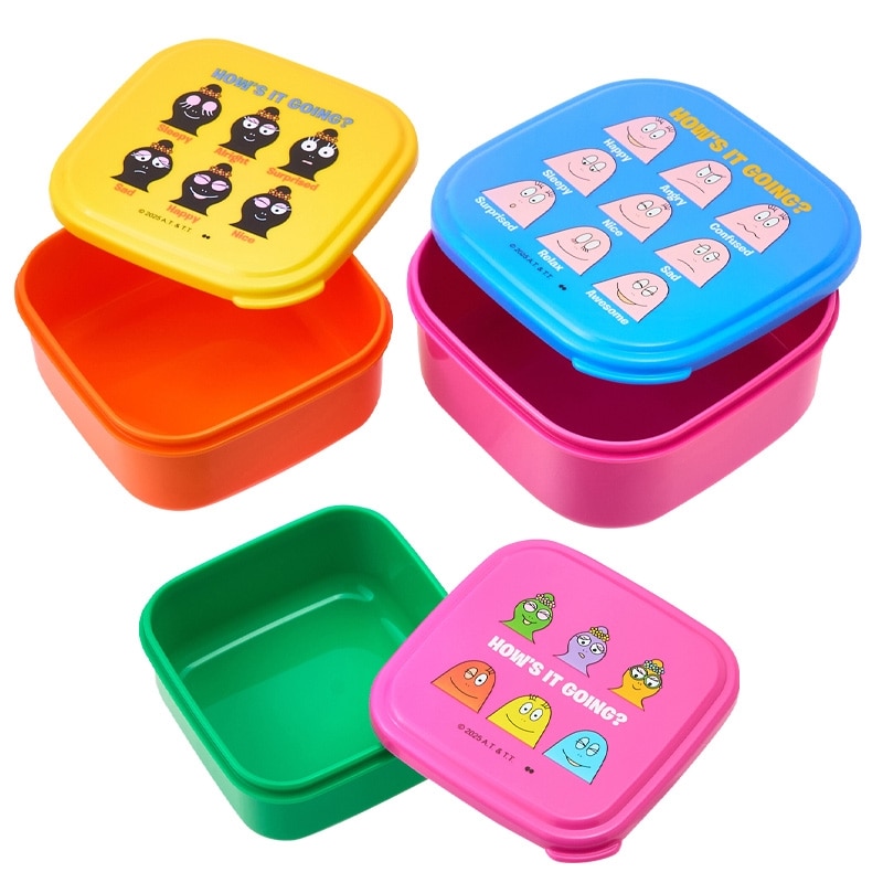 ご当地Lippy 16点セット BARBAPAPA バーバパパ シールランチボックス3Pセット HOW'S IT