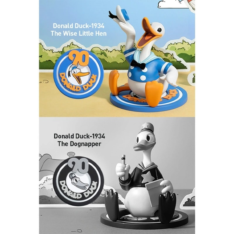POPMART ディズニー ドナルド　ディジー POPMART DISNEY Donald Duck 90th Anniversary シリーズ｜アニメ