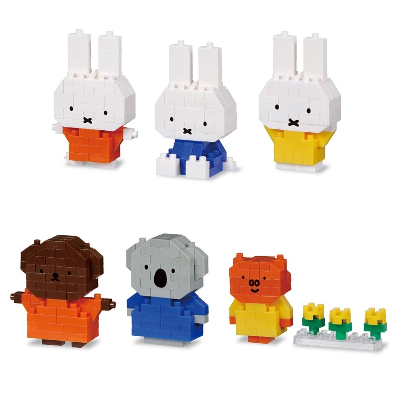 ミッフィー miffy ナノブロック フィギュア まとめ売り ナノブロック nanoblock ミニナノ ミッフィー Miffy vol.3(vol.3