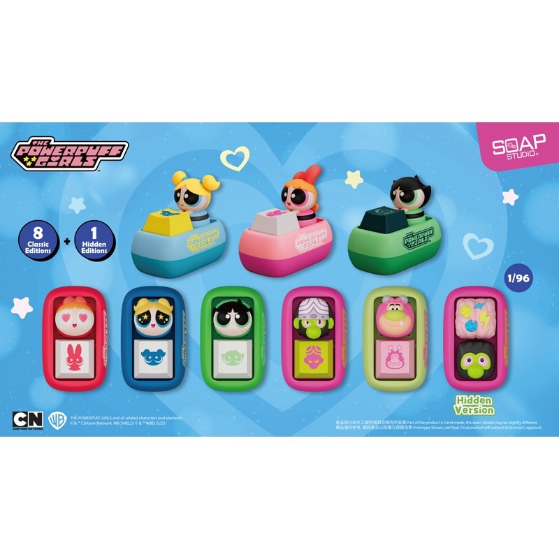 THE POWERPUFF GIRLS パワーパフ ガールズ ブラインドキーキャップ