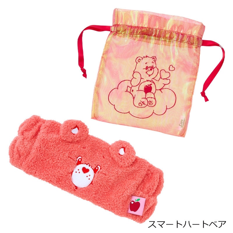 Care Bears ケアベア 巾着付きへアターバン(スマートハートベア): 通常