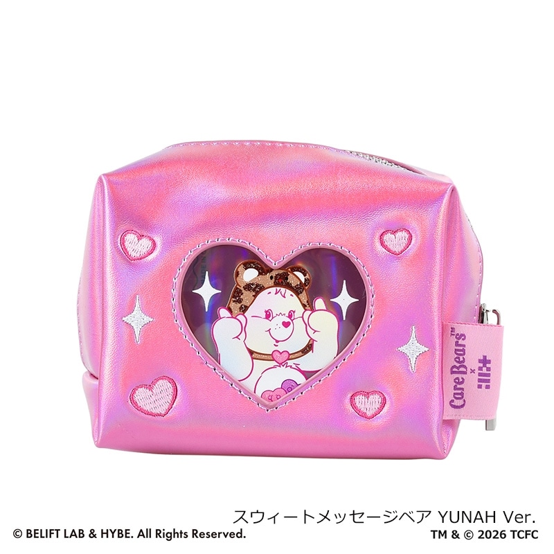 SKINNYDIP スキニーディップ Care Bears ケアベア × ILLIT ポーチ