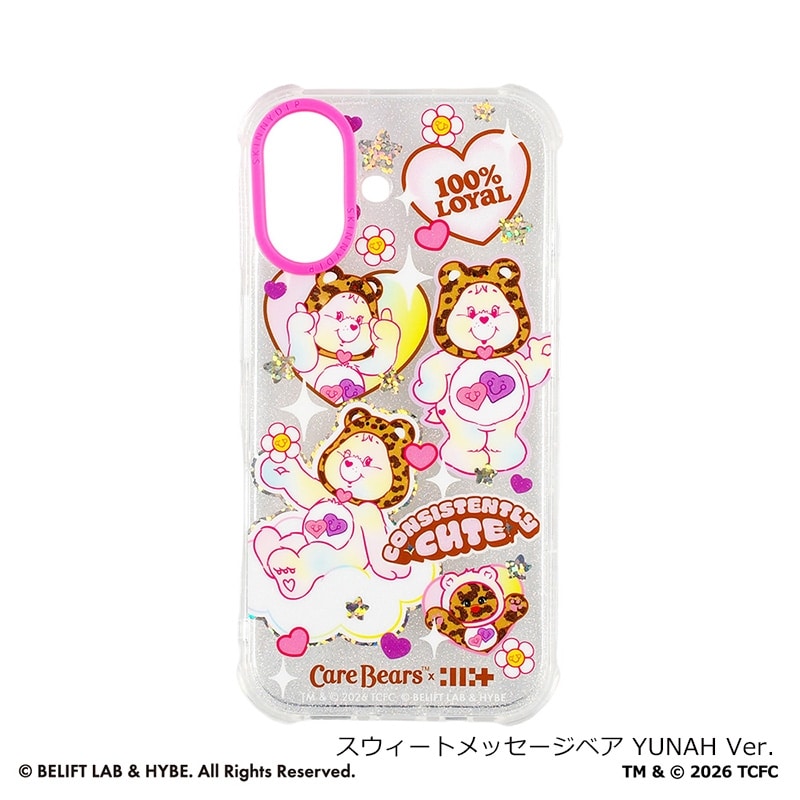 SKINNYDIP スキニーディップ Care Bears ケアベア × ILLIT iPhone16用