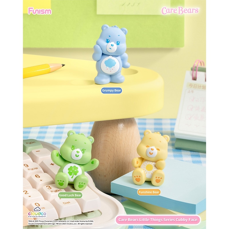 Funism Care Bears ケアベア リトルシングシリーズ キュービーフェイス