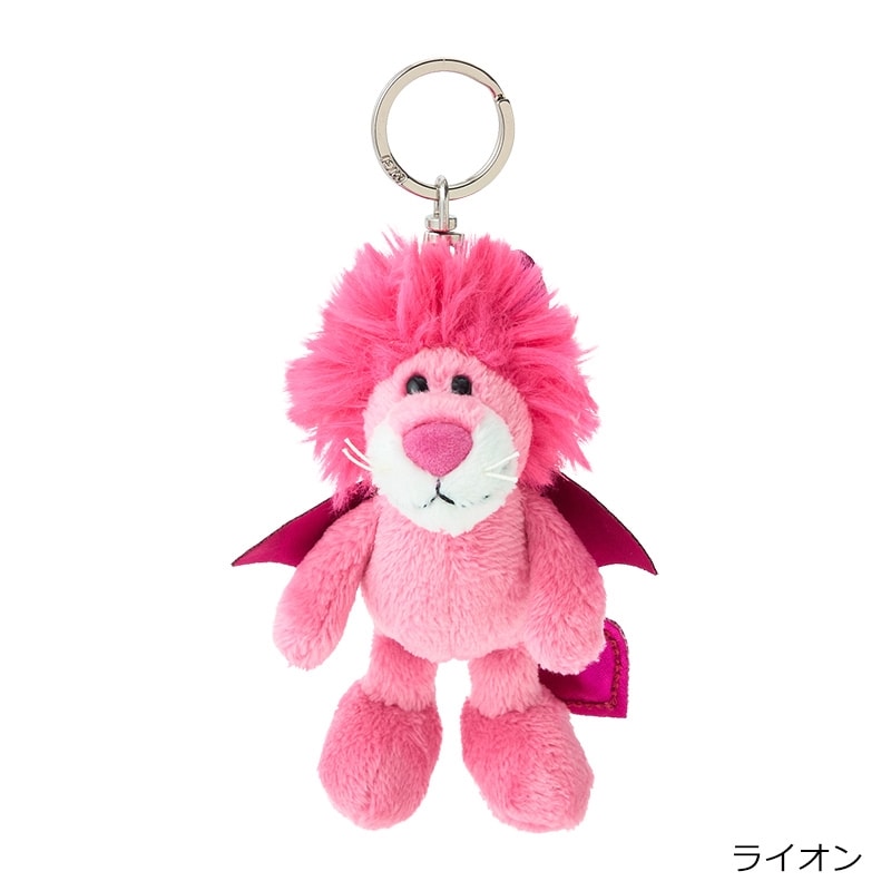 ニキ NICI ぬいぐるみキーリング デビル(ライオン): 通常| プラザ