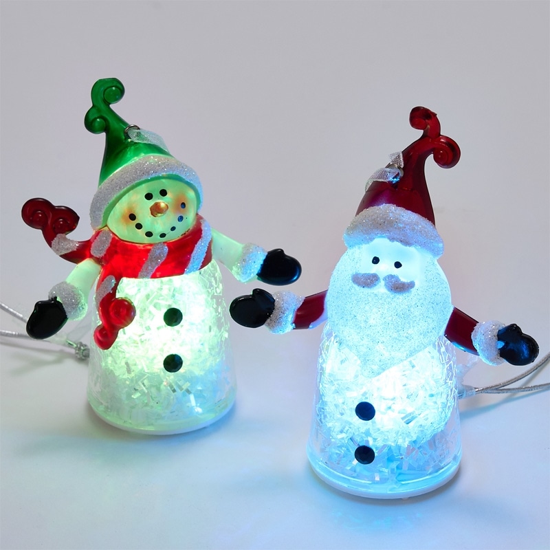 Christmas クリスマス コーンシェイプオーナメント(スノーマン): 通常