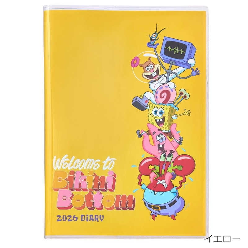 2025年10月始まり】SpongeBob SquarePants スポンジ・ボブ B6