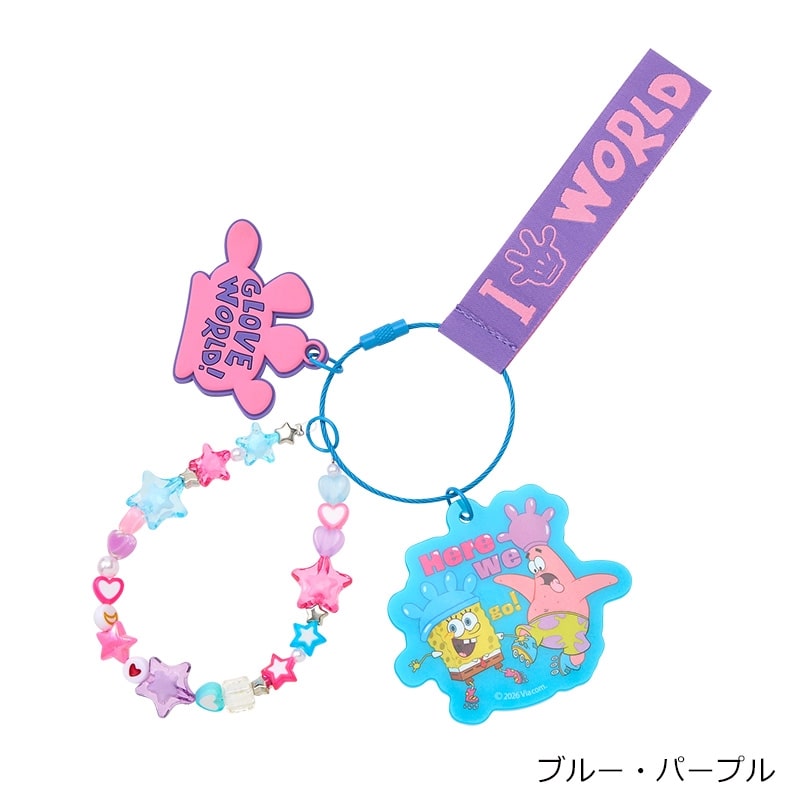SpongeBob SquarePants スポンジ・ボブ キーチャーム GLOVE WORLD