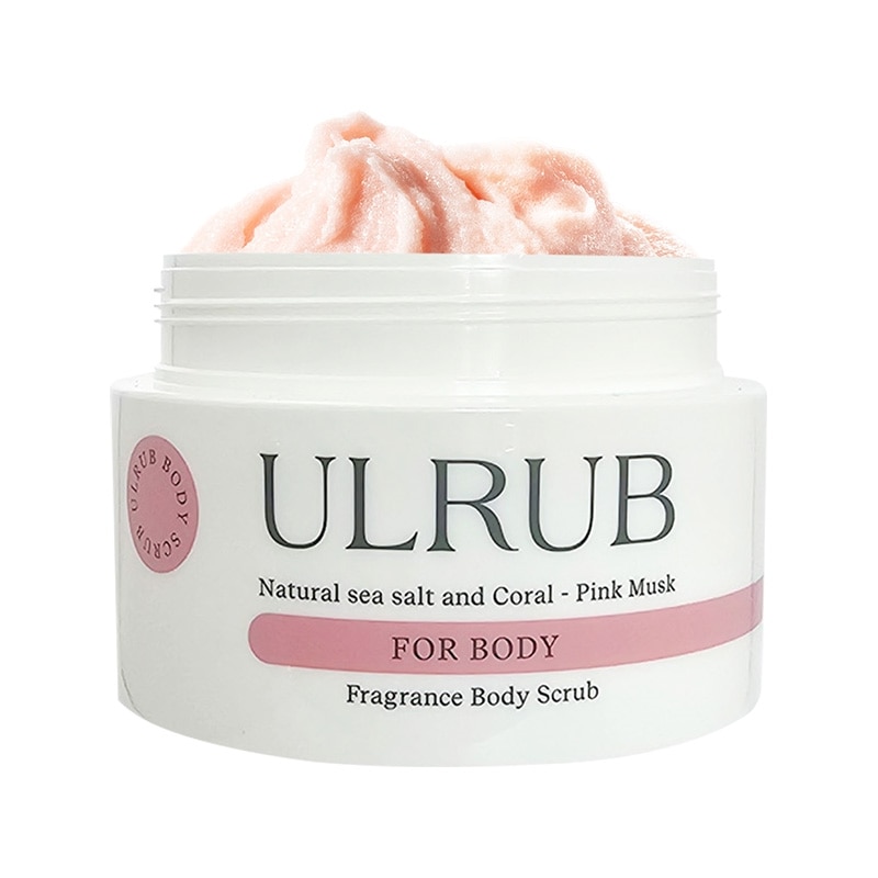 ULRUB ウルラブ ボディスクラブ ピンクムスク 230g(ボディ