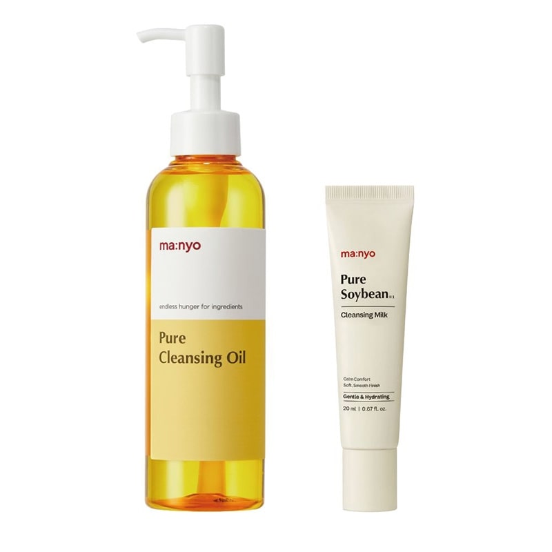 魔女工場 manyo ピュアクレンジングオイルセット＜クレンジングミルク
