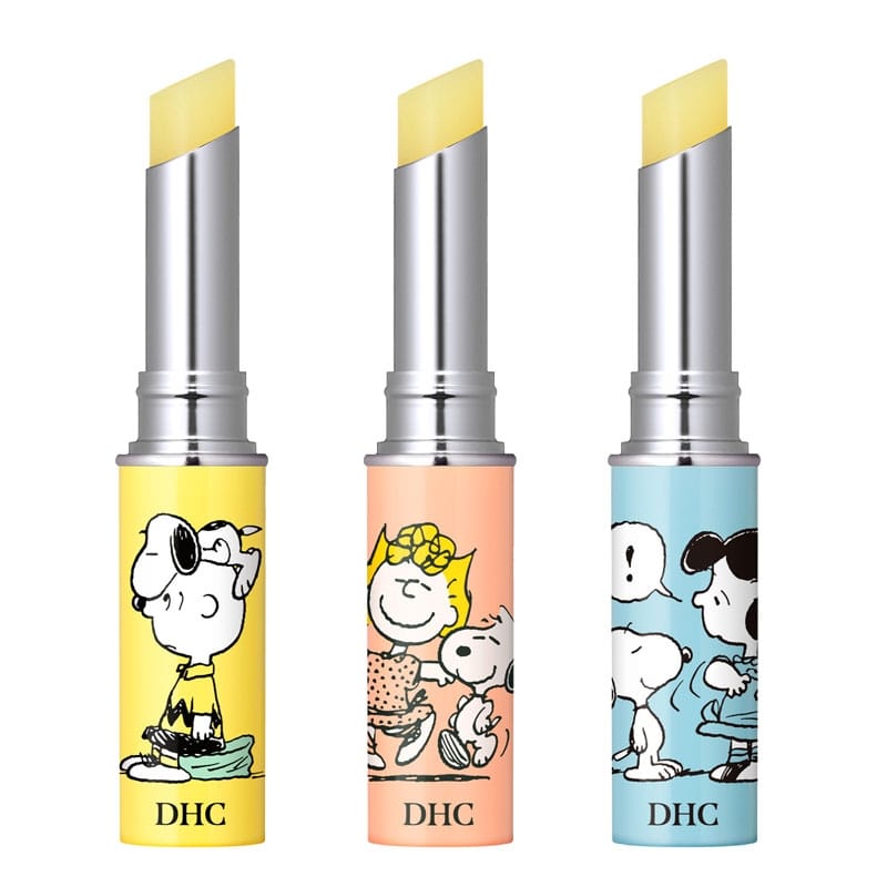 DHC 薬用リップクリームスヌーピー PEANUTS 3本セット(リップクリーム