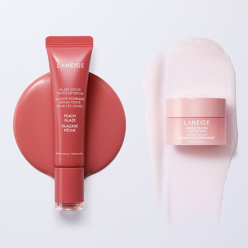 LANEIGE ラネージュ グレイズティントリップセラム＆バウンシーセット