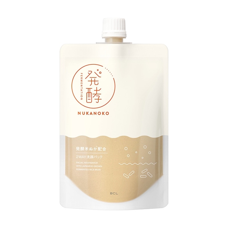 NUKANOKO ヌカノコ 2WAY洗顔パック(洗顔パック): 通常| プラザ
