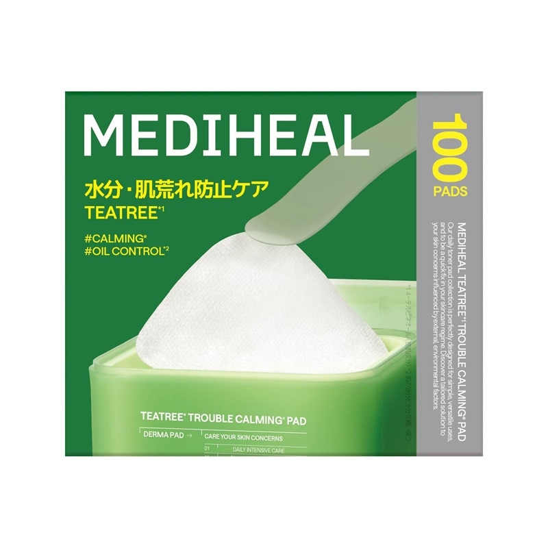 MEDIHEAL メディヒール ティーツリートラブルカーミング パッド(トナー