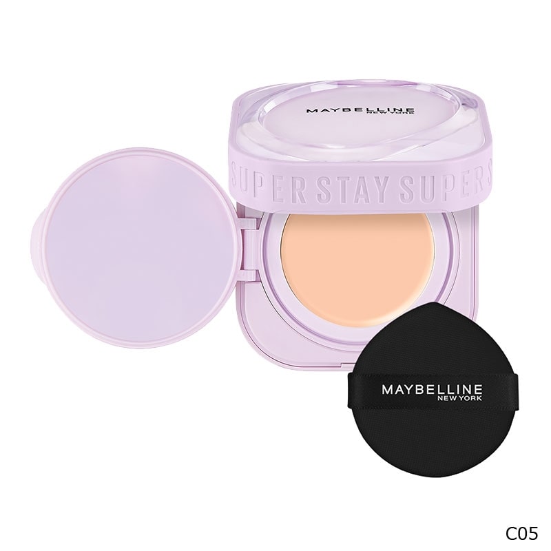 メイベリン SPステイクリームパクト ファンデーション C05・N01(C05