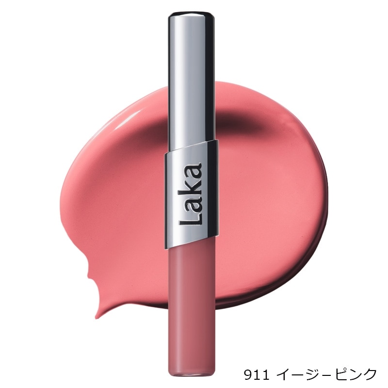 【ちいちゃん専用】Laka 口紅セット 9色 Laka ラカ パーフェクトツインリップ 911・912(911 イージ－ピンク