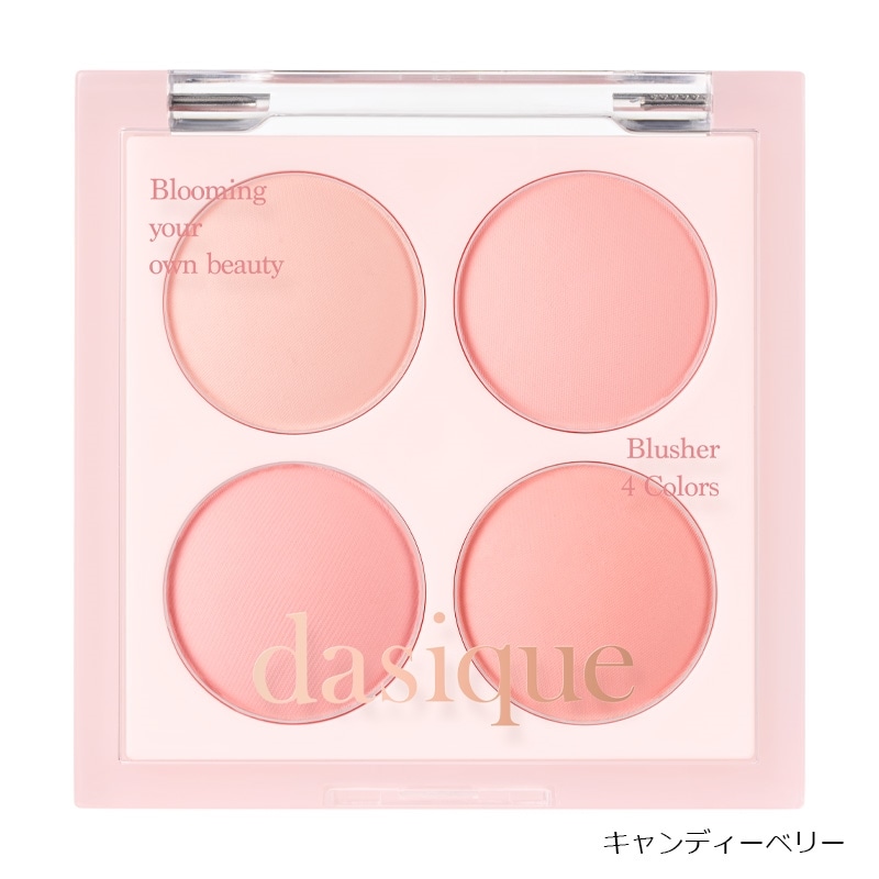 ティムティム　500ミリフォークジョイント　チークバーセット送料無料 dasique デイジーク ミニブレンディングムードチーク(キャンディベリー