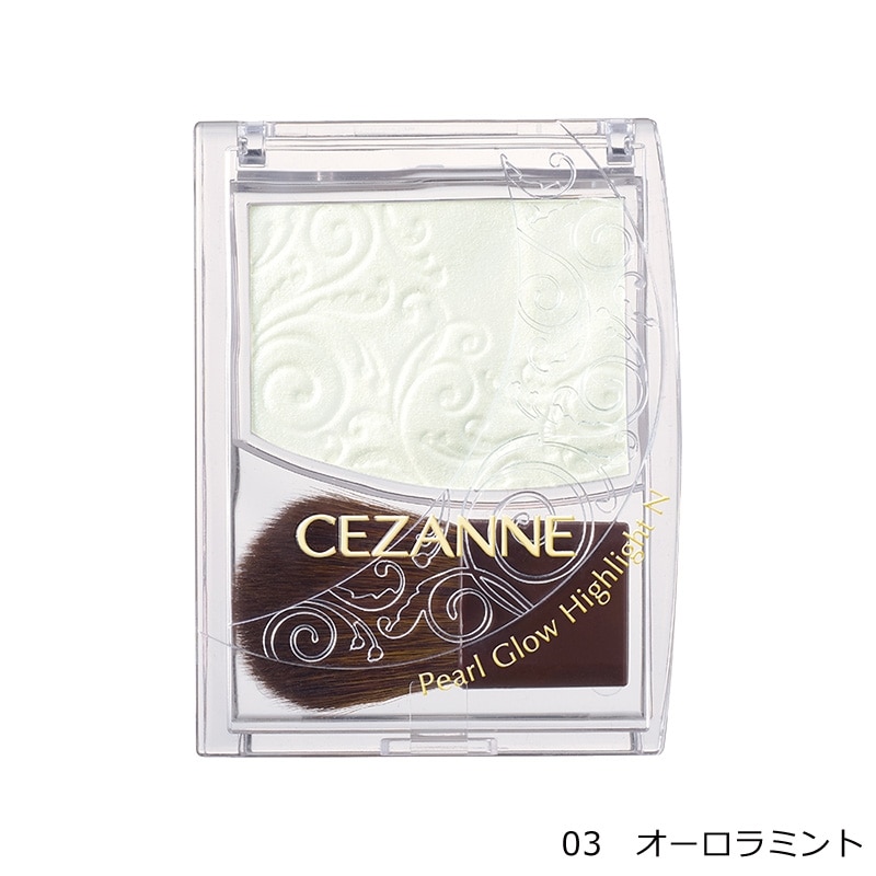 CEZANNE セザンヌ パールグロウハイライトN 03・05(03 オーロラミント
