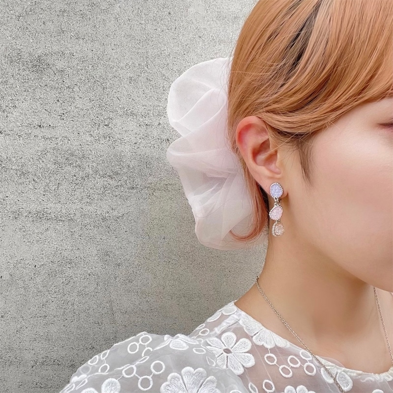 3/31まで】Liquem リキュエム ピンクサンセット ピアス(ピアス): 通常