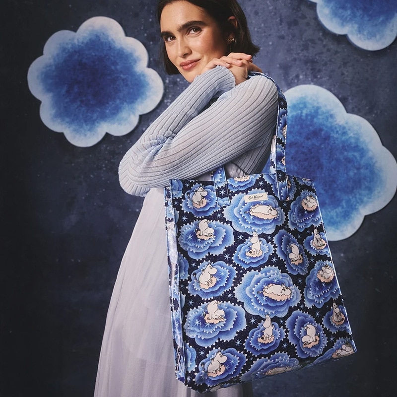 Cath Kidston キャスキッドソン ムーミン ラージ ブックバッグ Moomin