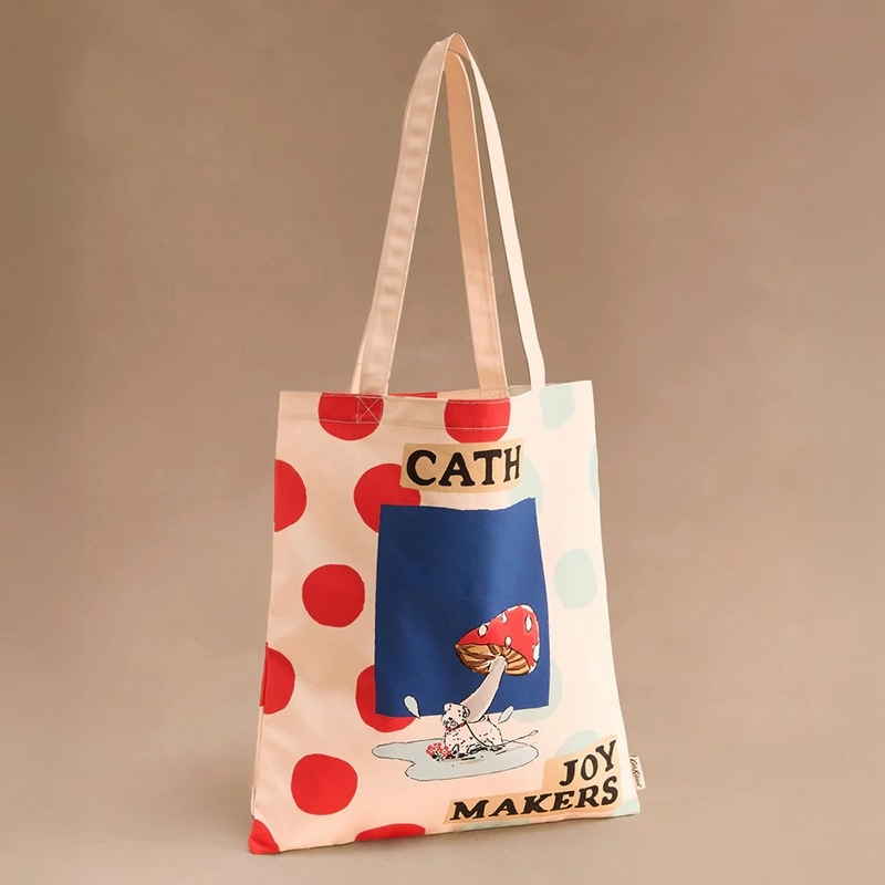Cath Kidston キャスキッドソン レトロ トートバッグMushrooms