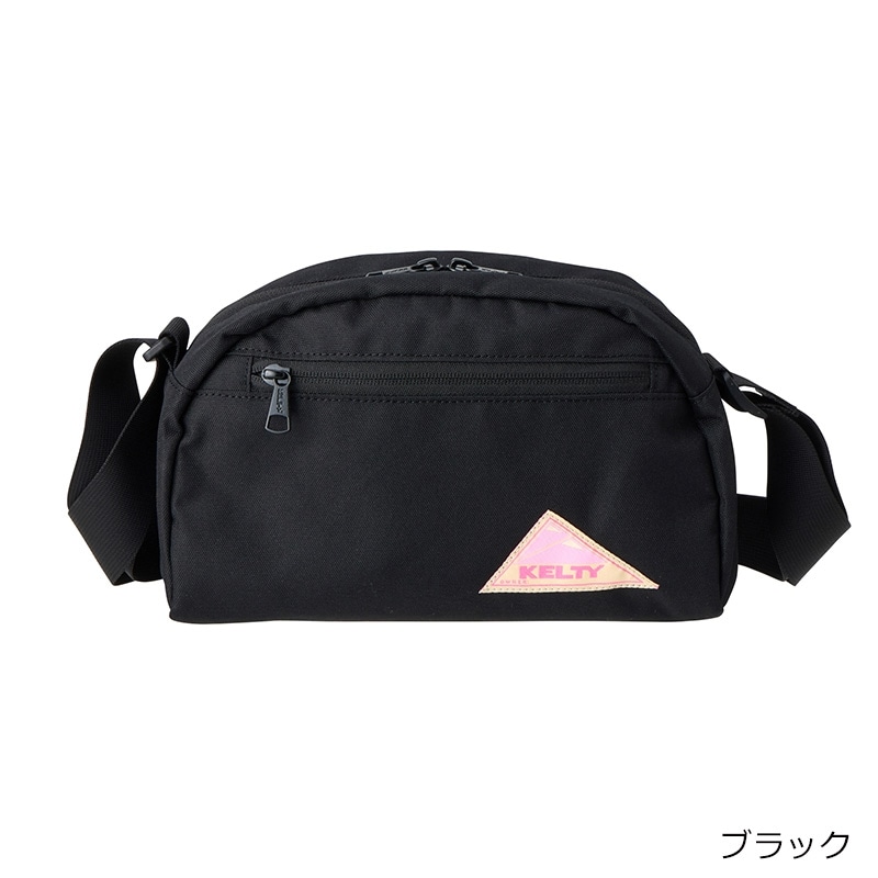 KELTY ケルティ ラウンドトップショルダーバッグ(ブラック): 通常 