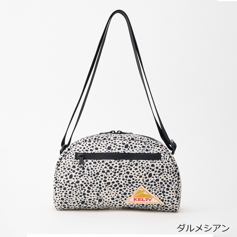 KELTY ケルティ ラウンドトップ ショルダーバッグ(ダルメシアン): 通常 
