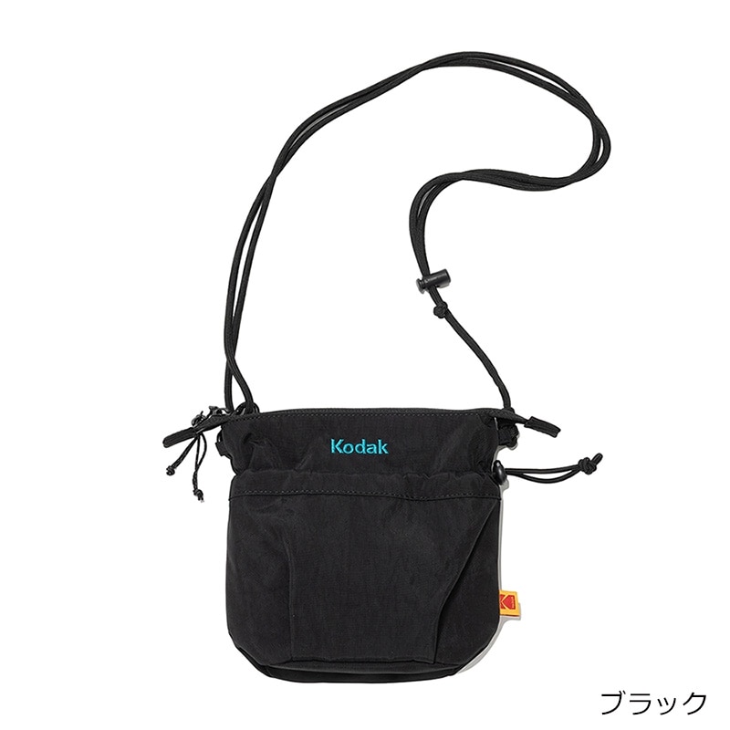 Kodak コダック ハードストリング ミニバッグ(ブラック): 通常| プラザ 