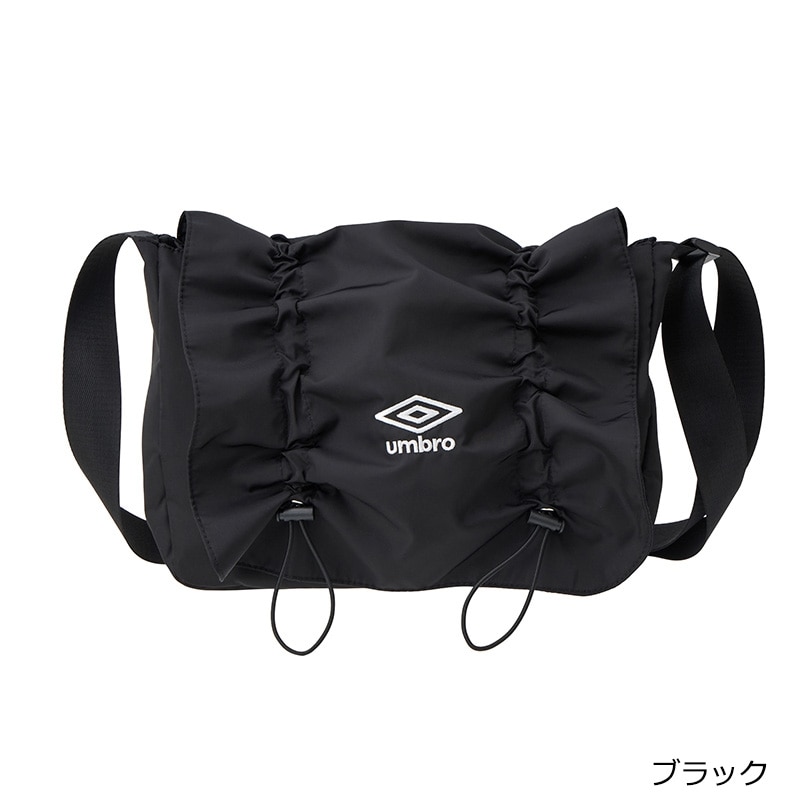 umbro アンブロ ショルダーバッグ(ブラック): 通常| プラザオンライン 