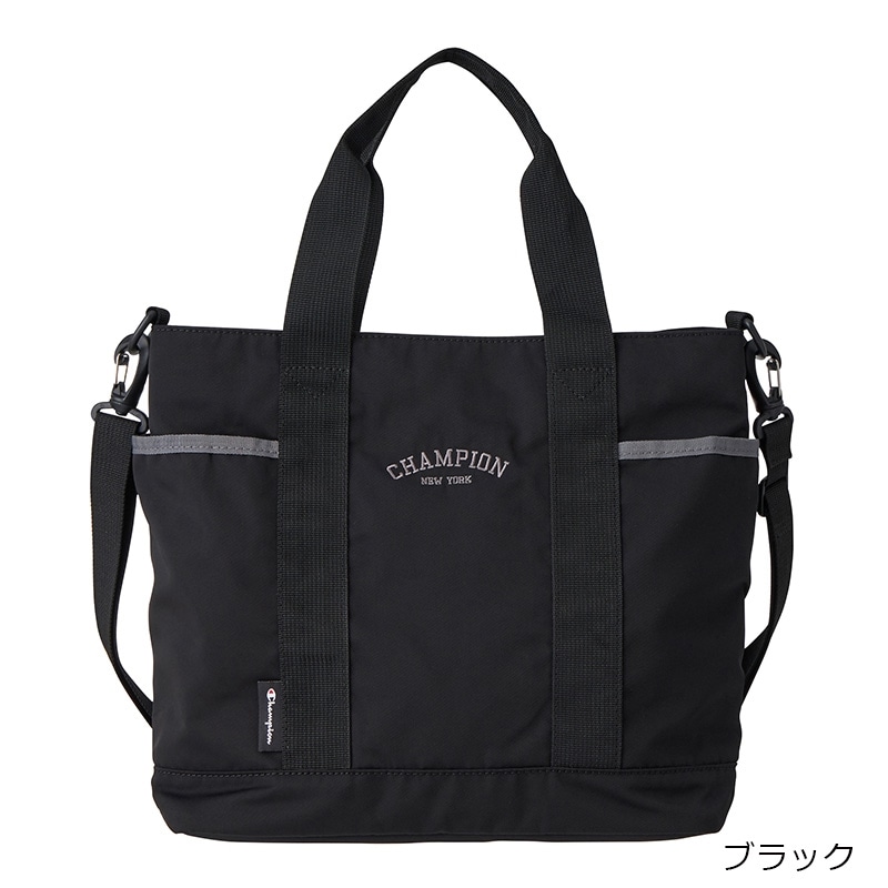 Champion チャンピオン トートバッグ(ブラック): 通常| プラザ