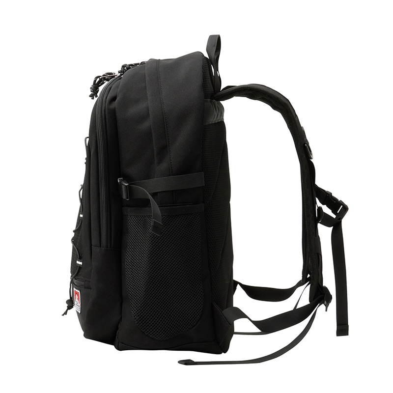 BEN DAVIS ベン デイビス メッシュポケット付きバックパック(ブラック