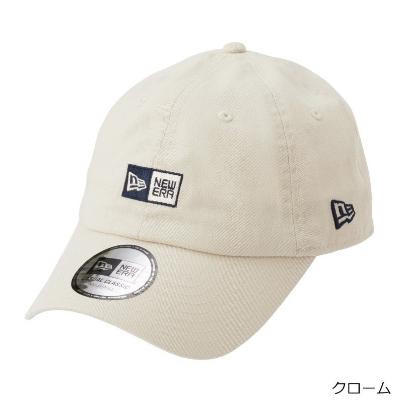 レア【ニューエラ×グラウンドワイ】限定コラボ ミニマル ロゴ キャップ ベージュ カジュアルクラシック Box Logo Mini ボックスロゴ