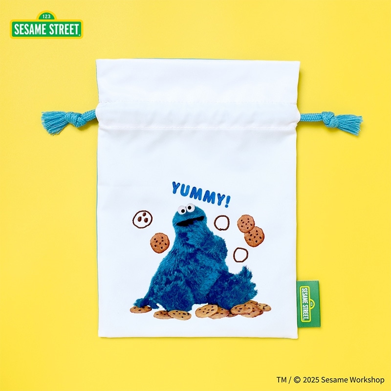 Flowering フラワーリング SESAME STREET(セサミストリート) 巾着